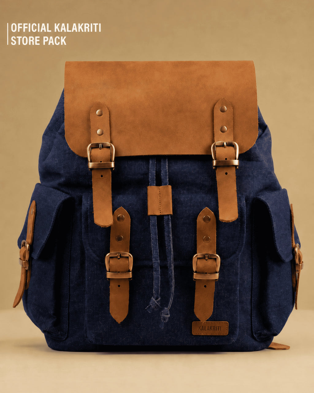 The Denim Backpack.