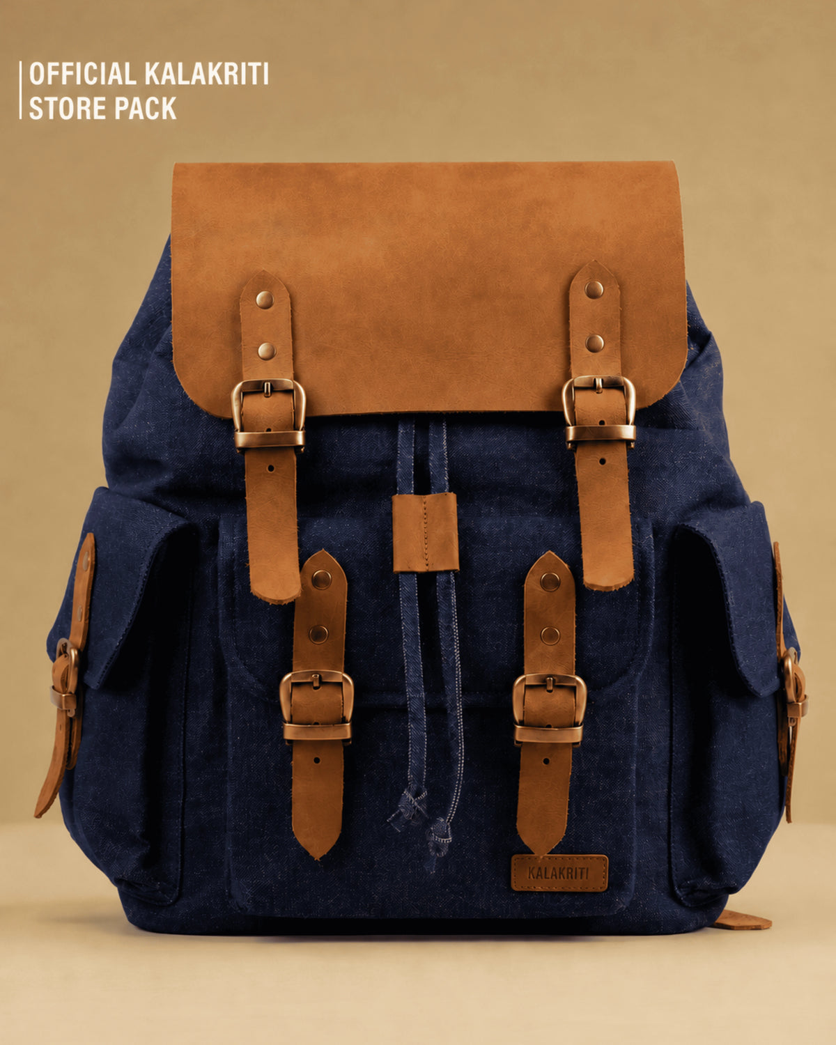 The Denim Backpack.