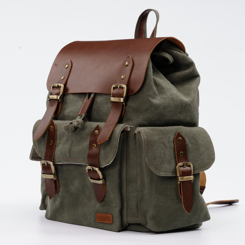 Olive Green Backpack