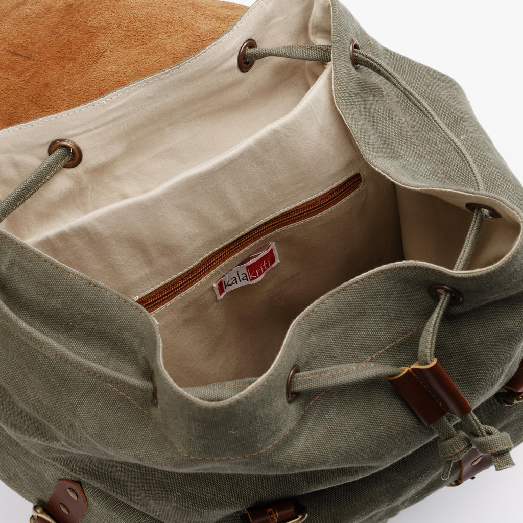 Olive Green Backpack