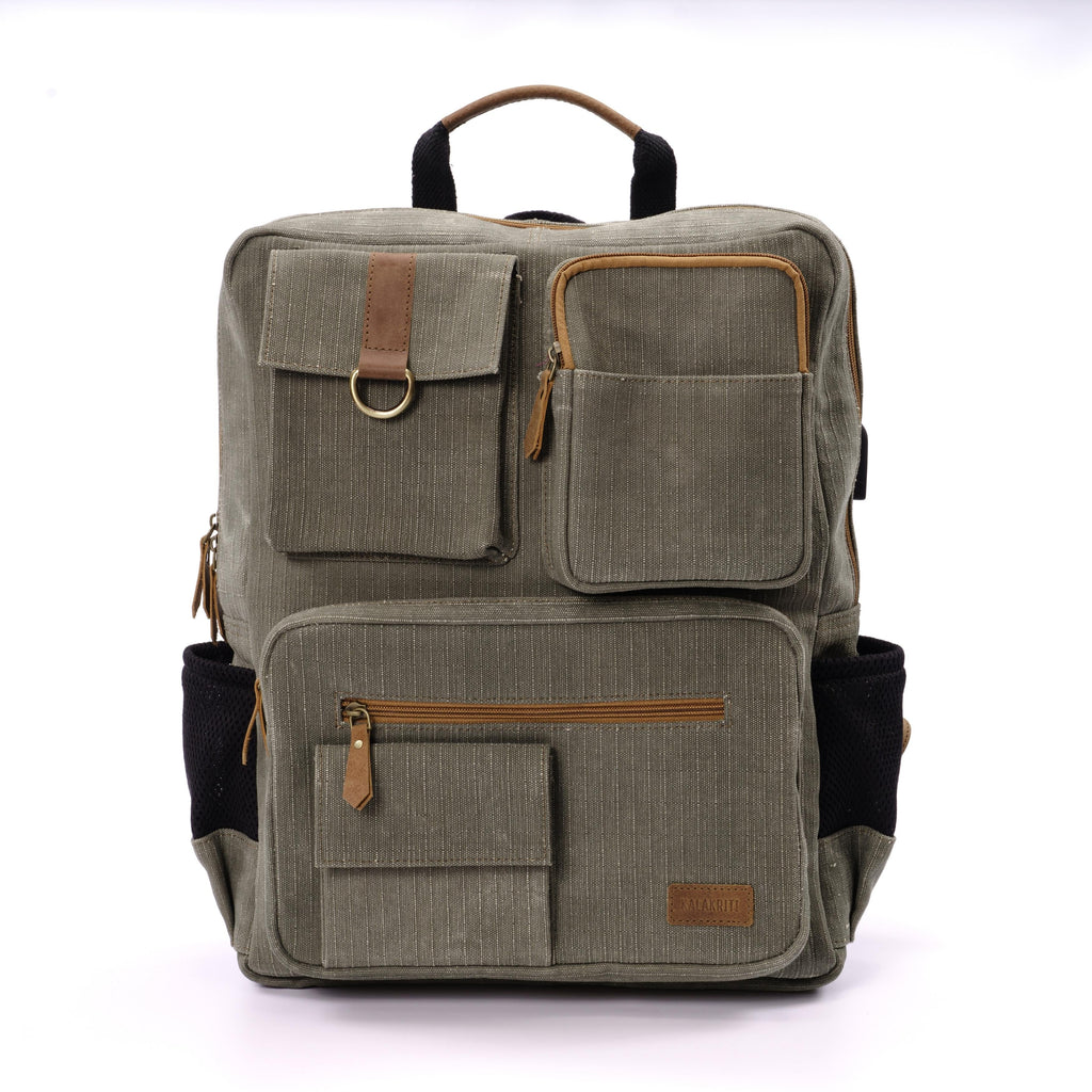 Green Utility Backpack