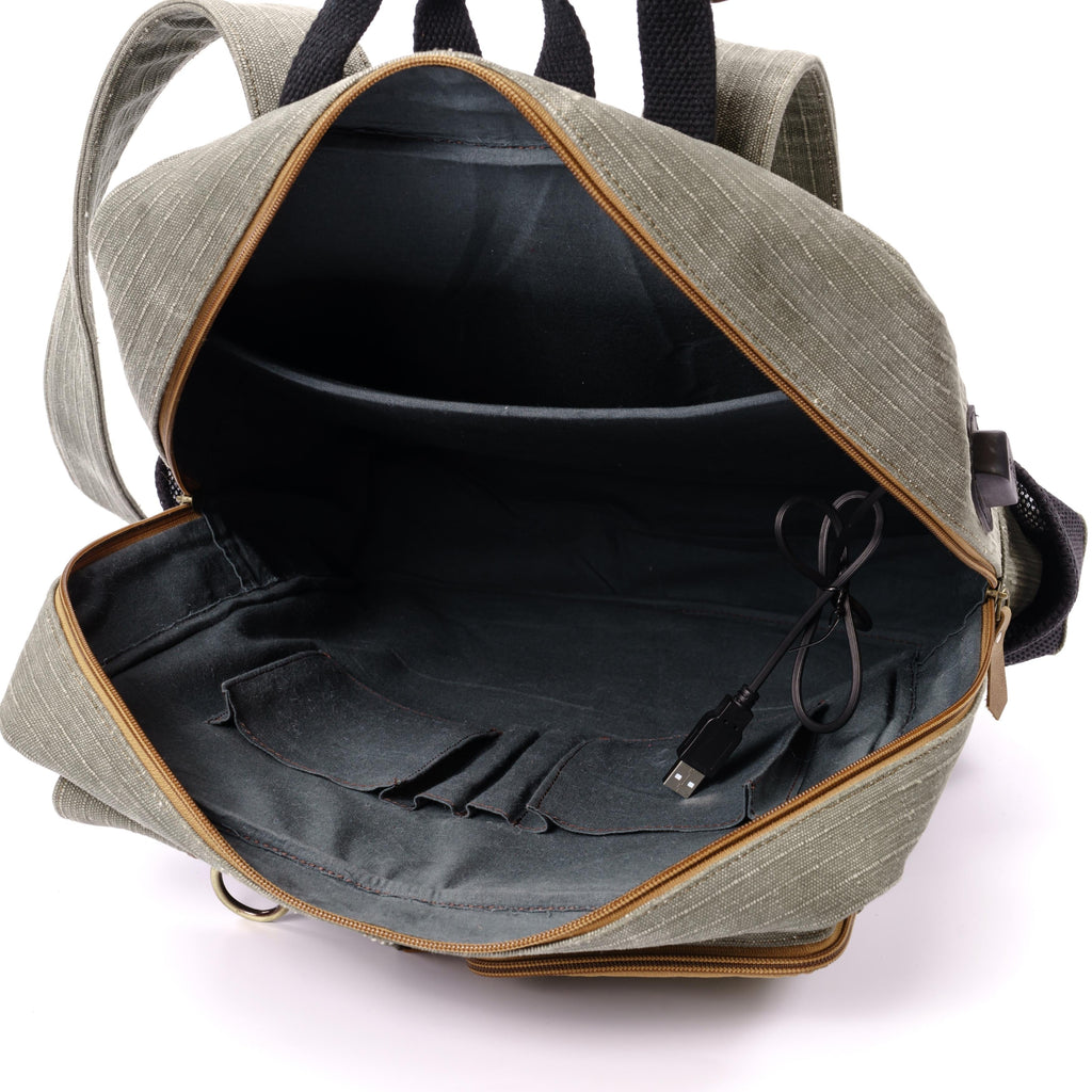 Green Utility Backpack
