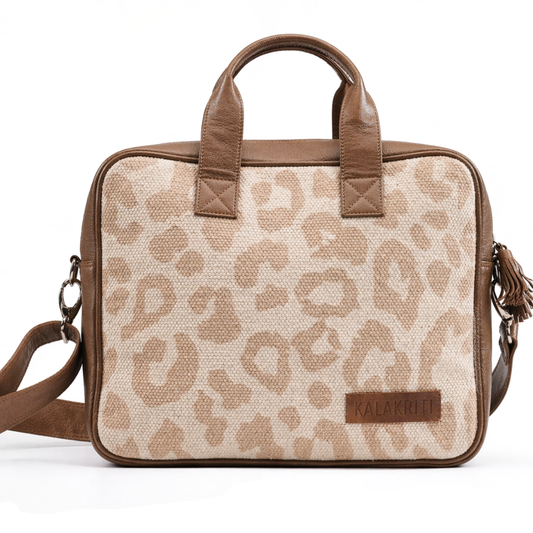 Canvas Leather Laptop Bag