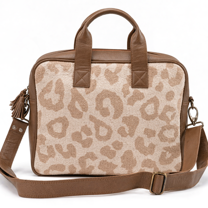 Canvas Leather Laptop Bag