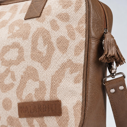 Canvas Leather Laptop Bag