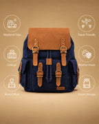 The Denim Backpack.