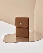 Leather Accessory Pouch.