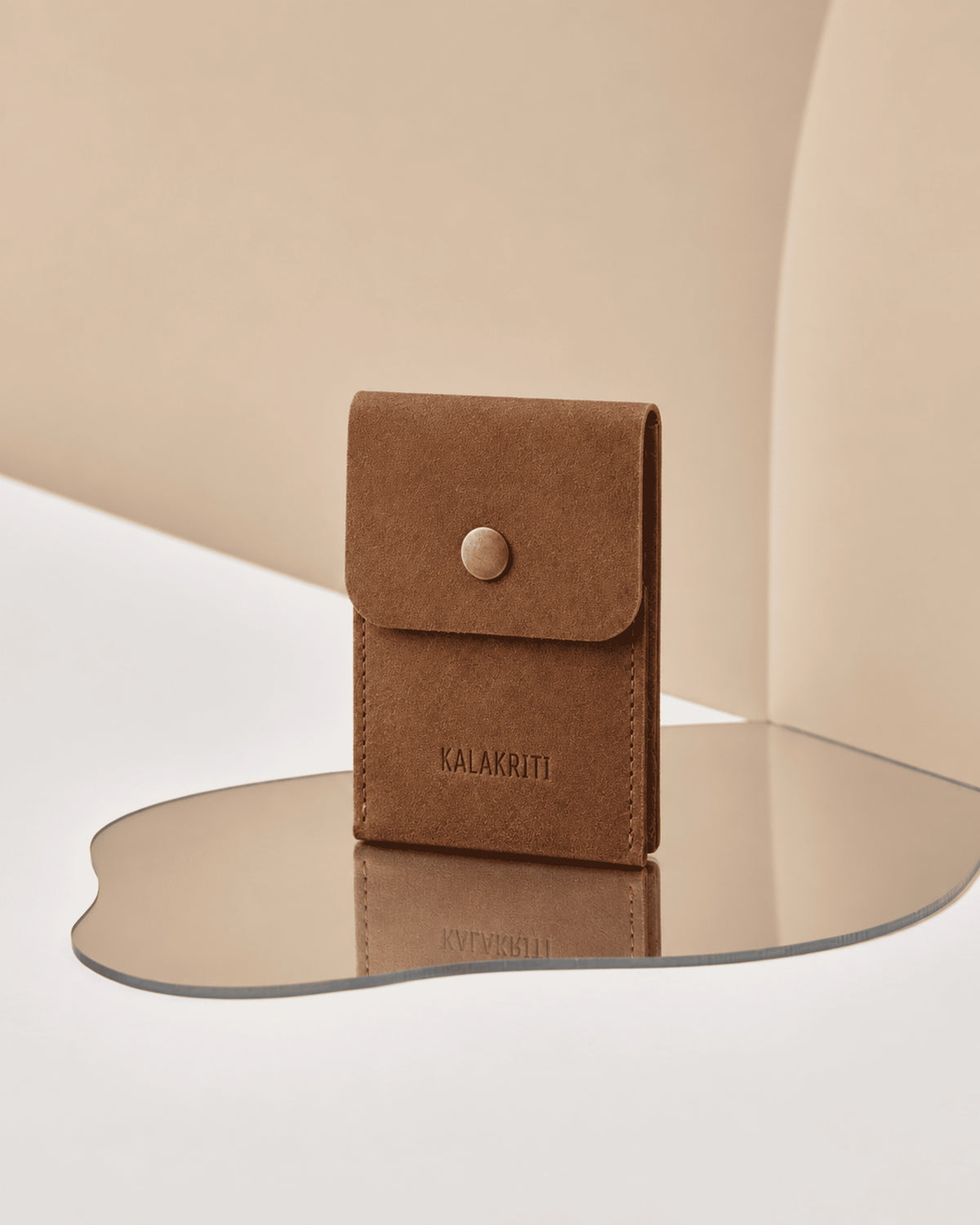 Leather Accessory Pouch.