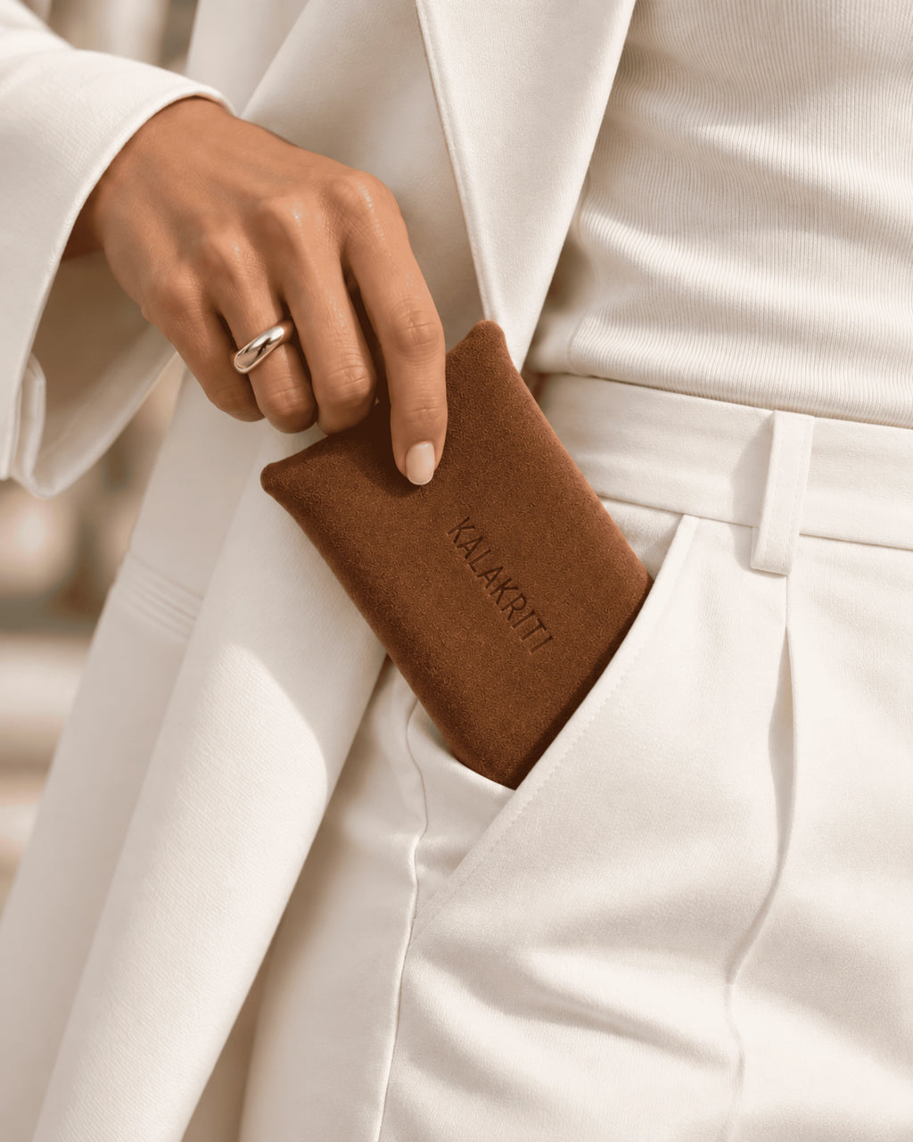 Leather Pouch.