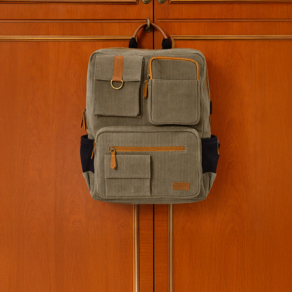 Green Utility Backpack