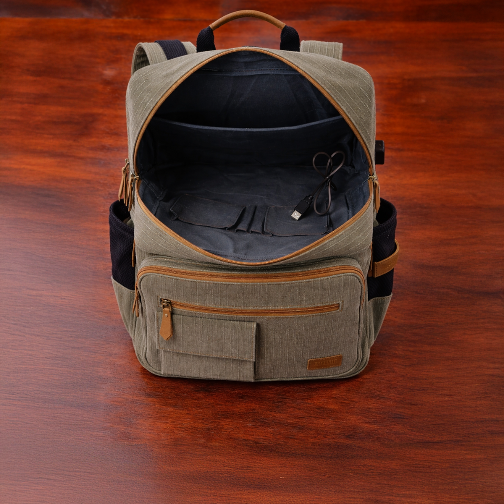 Green Utility Backpack