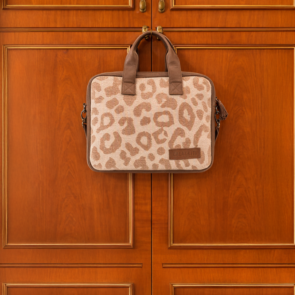 Canvas Leather Laptop Bag