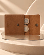 Leather Accessory Pouch.