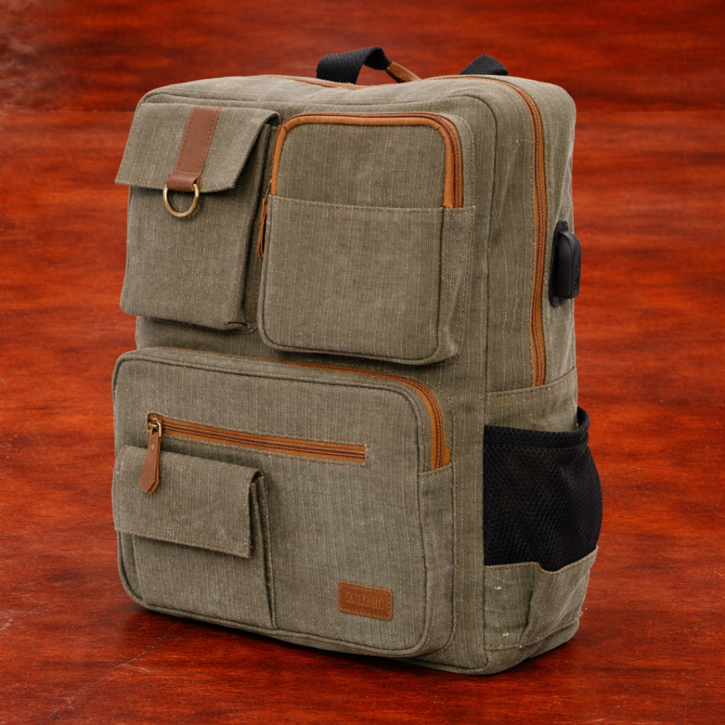 Green Utility Backpack