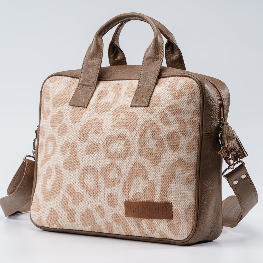 Canvas Leather Laptop Bag