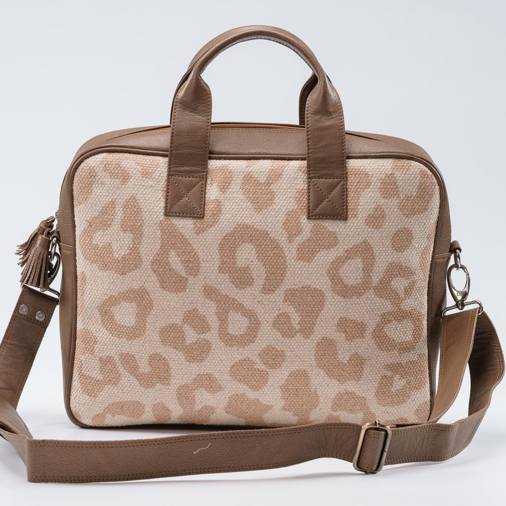 Canvas Leather Laptop Bag
