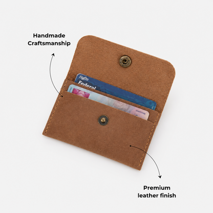 Leather Card Organizer