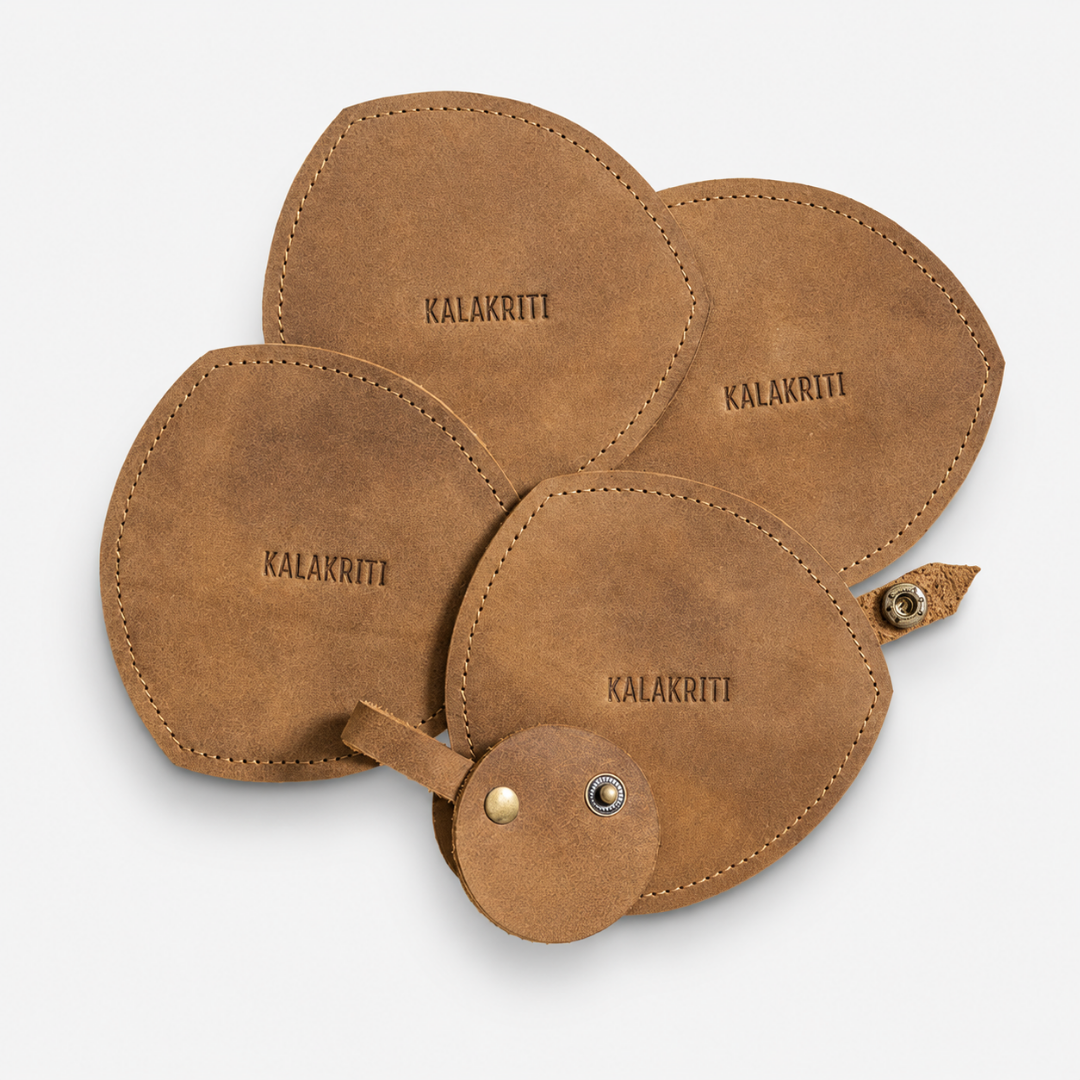 Leather Coaster Set