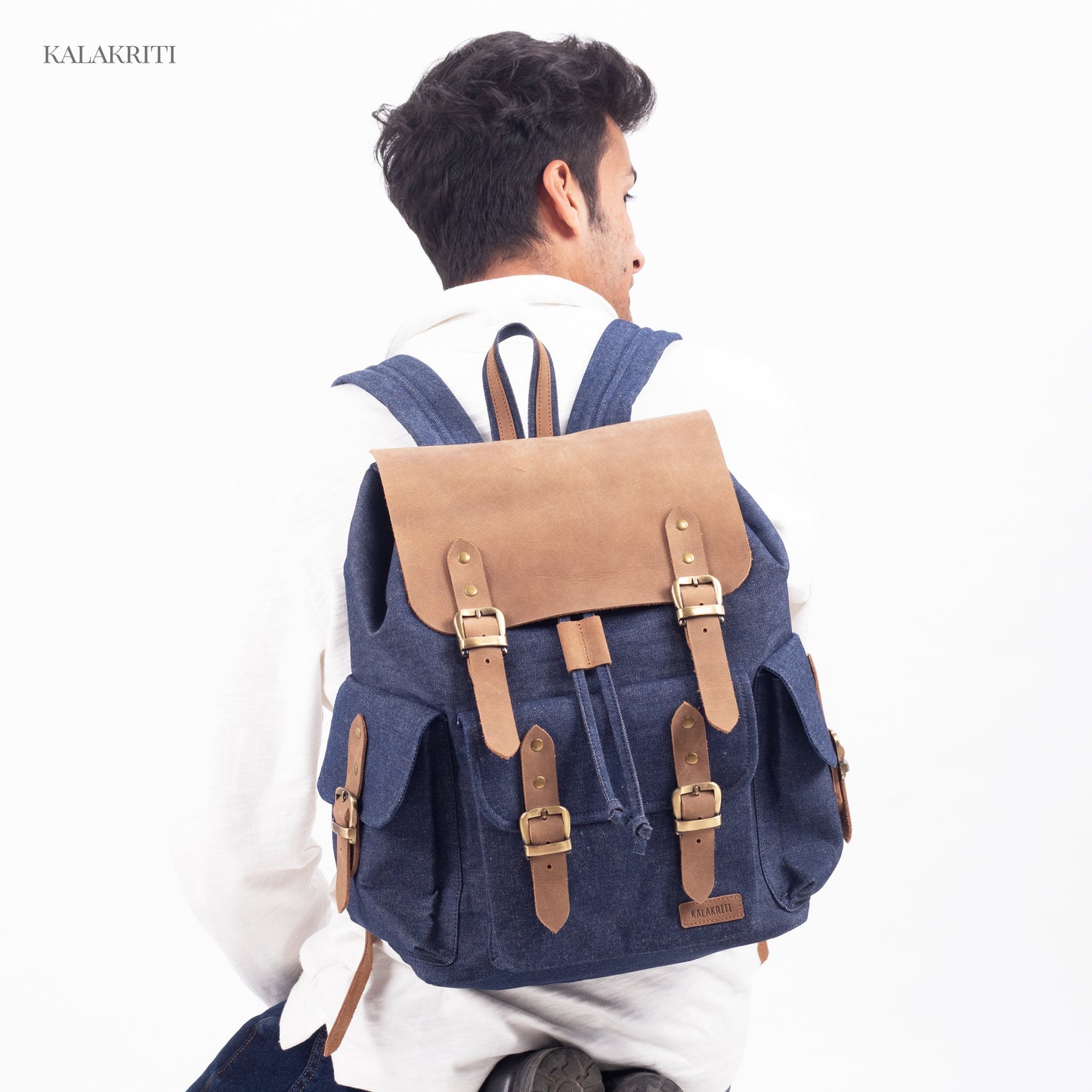 The Denim Backpack