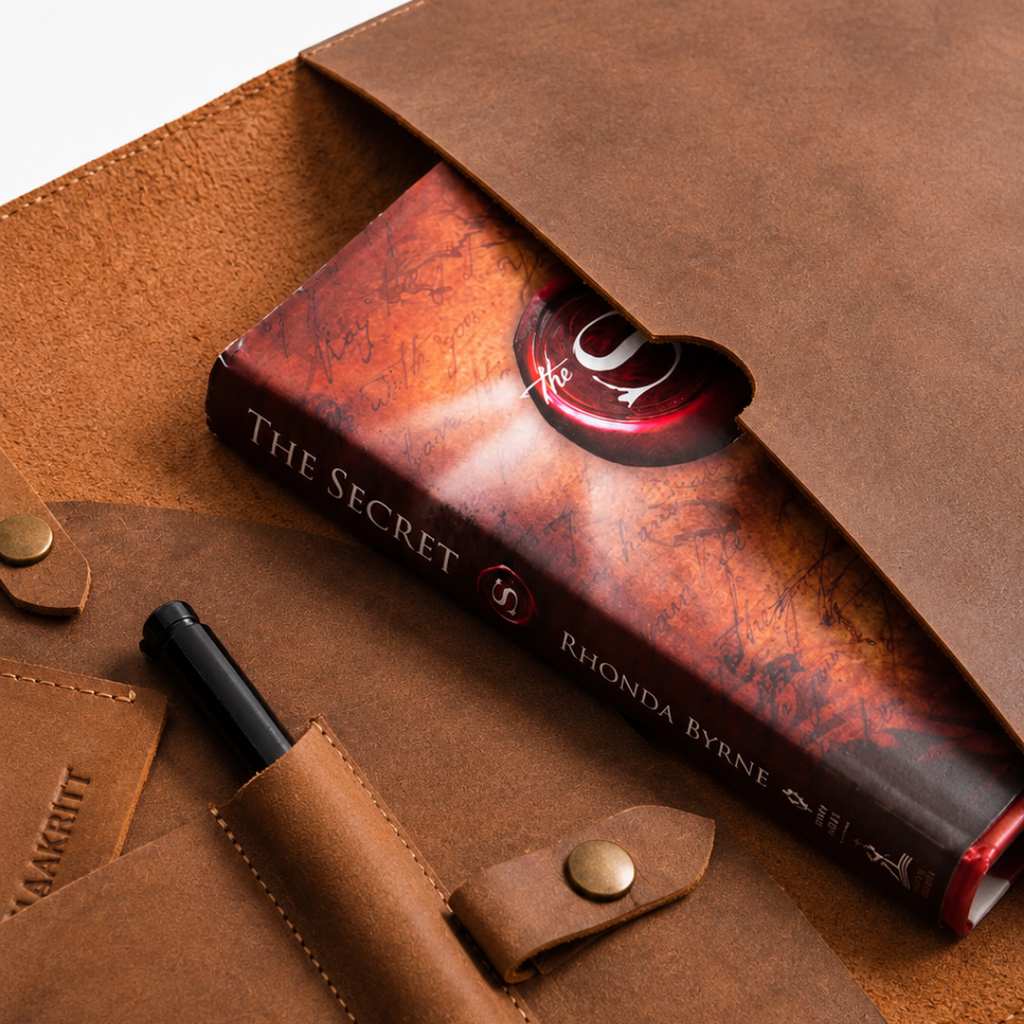Leather Book Case