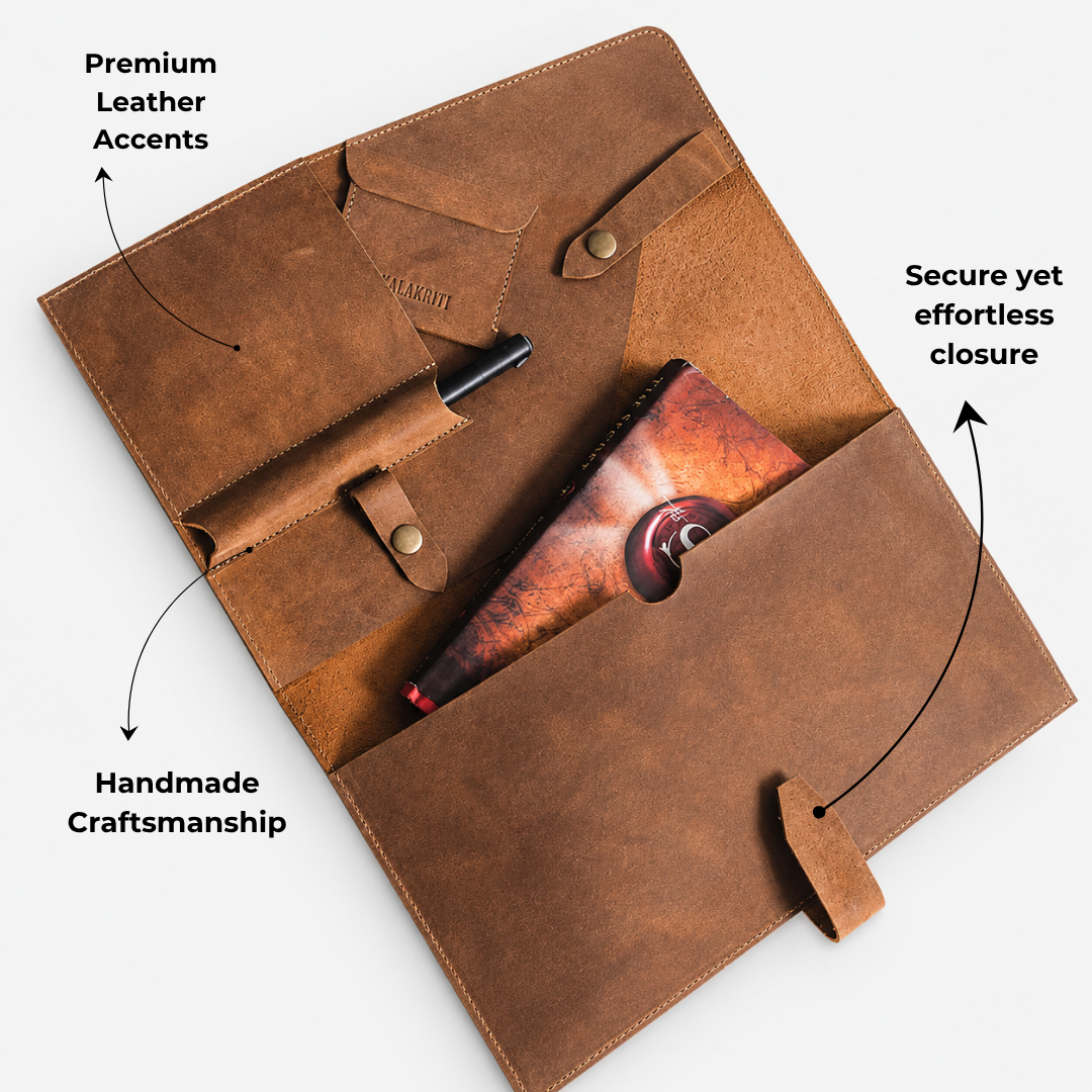 Leather Book Case