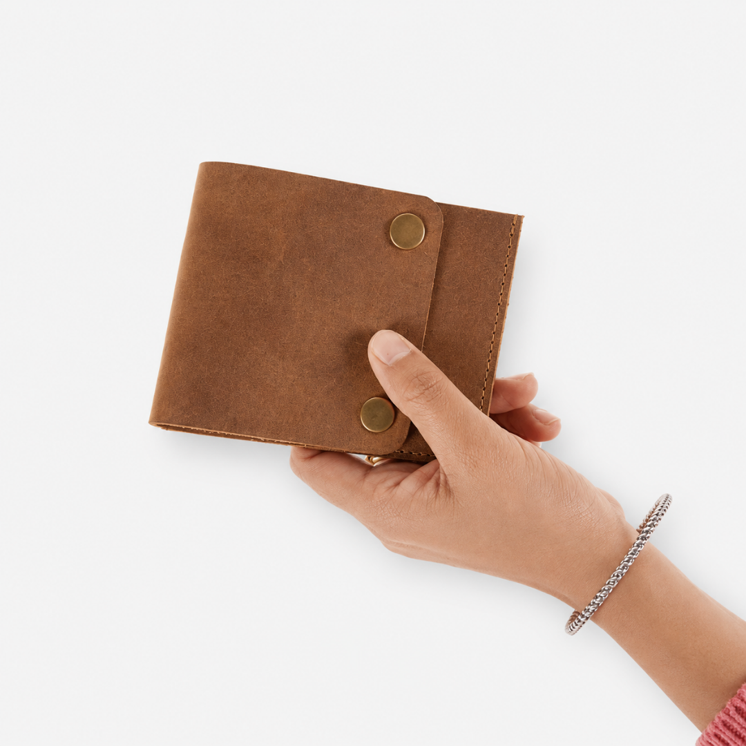 Leather Card Organizer