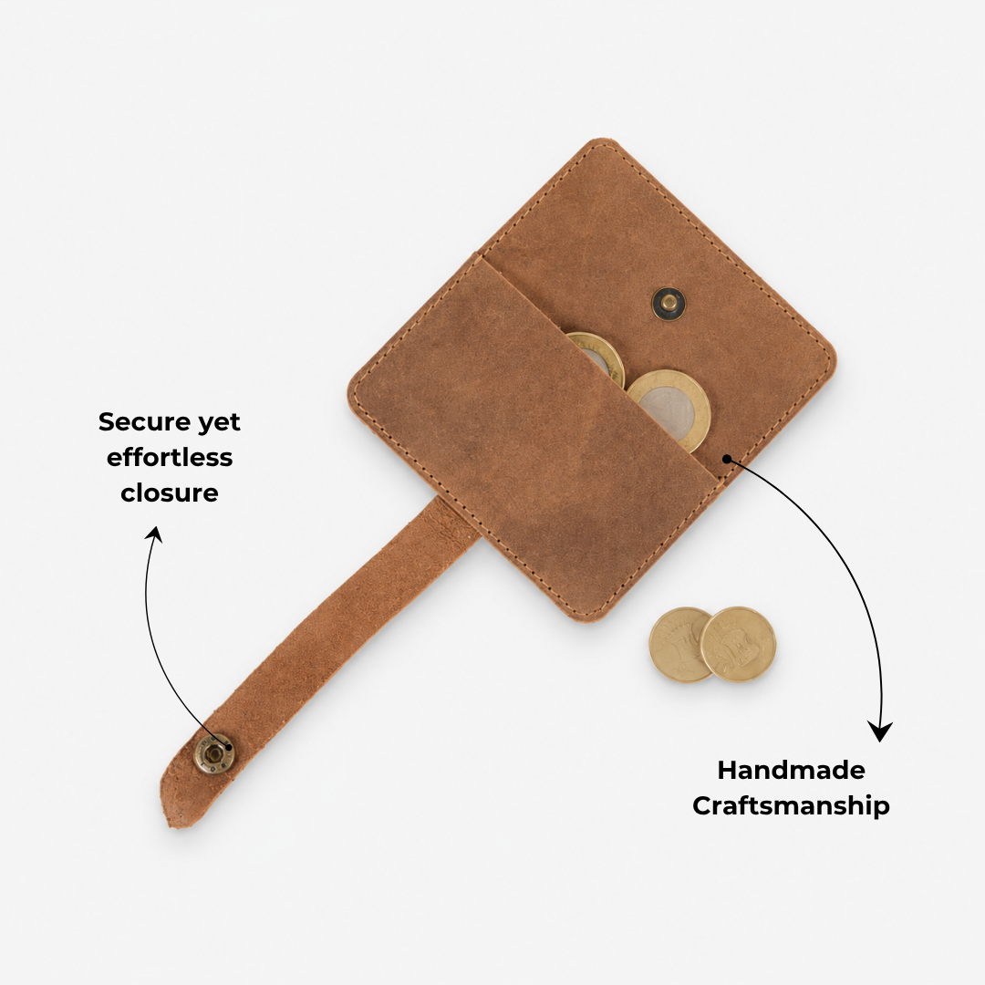 Leather Coin Wallet