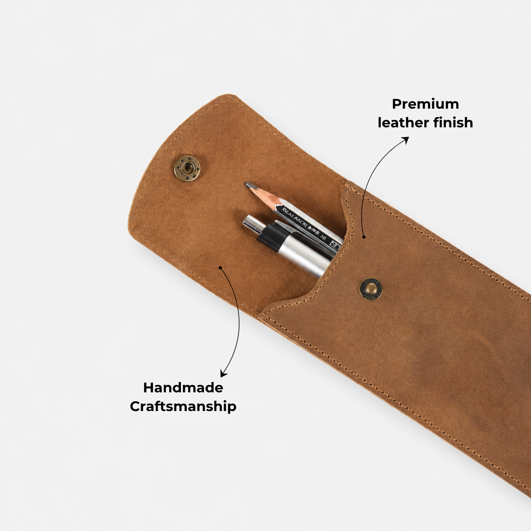 Stationery Leather Box