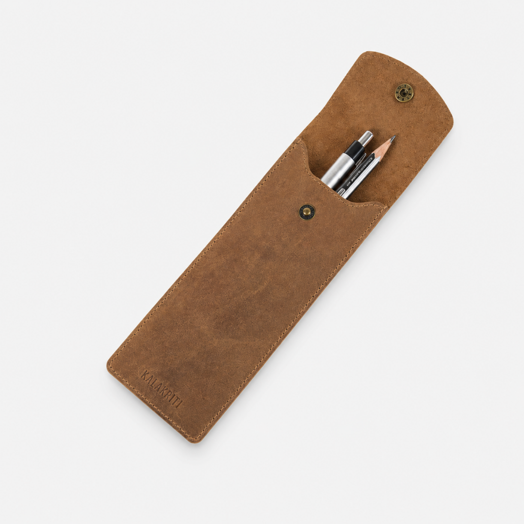 Stationery Leather Box