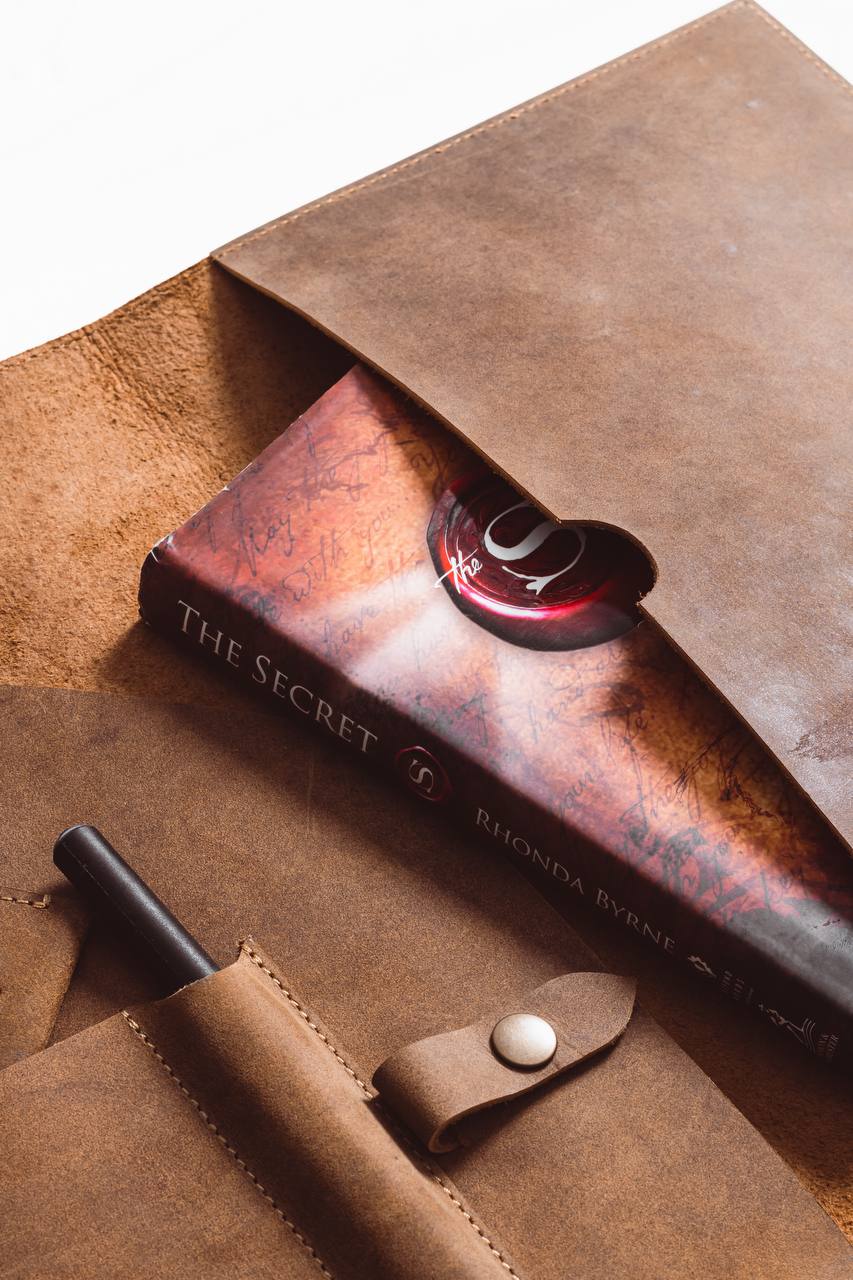 Leather Book Case